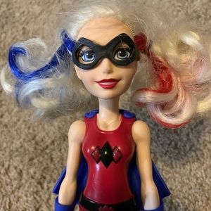 DC Comics Super Hero Girls Harley Quinn 12in. Doll With Cape